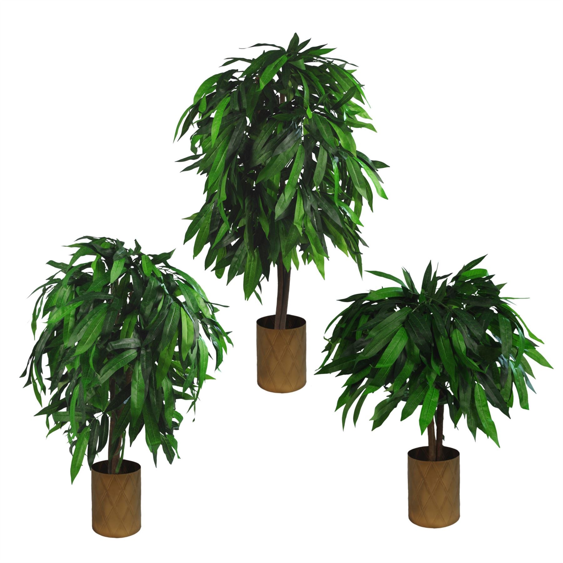80cm Tall Large Artificial Mango Tree Plant-4