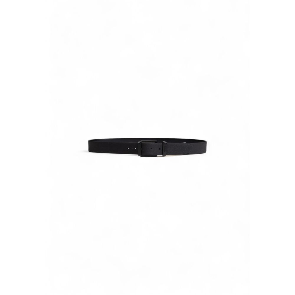 Antony Morato Black Leather Belt