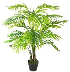 Artificial Palm Tree 130cm Areca Palm Leaves-0