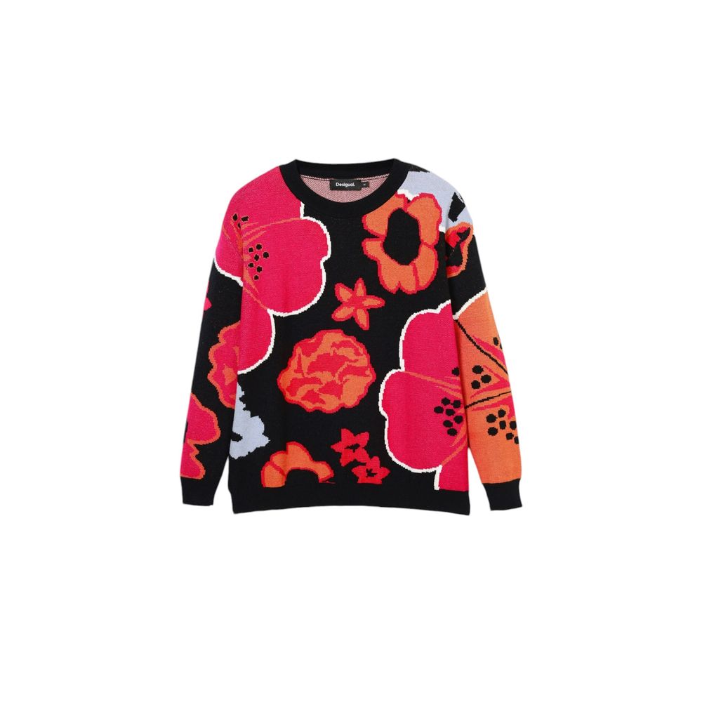 Desigual Black Polyamide Sweater