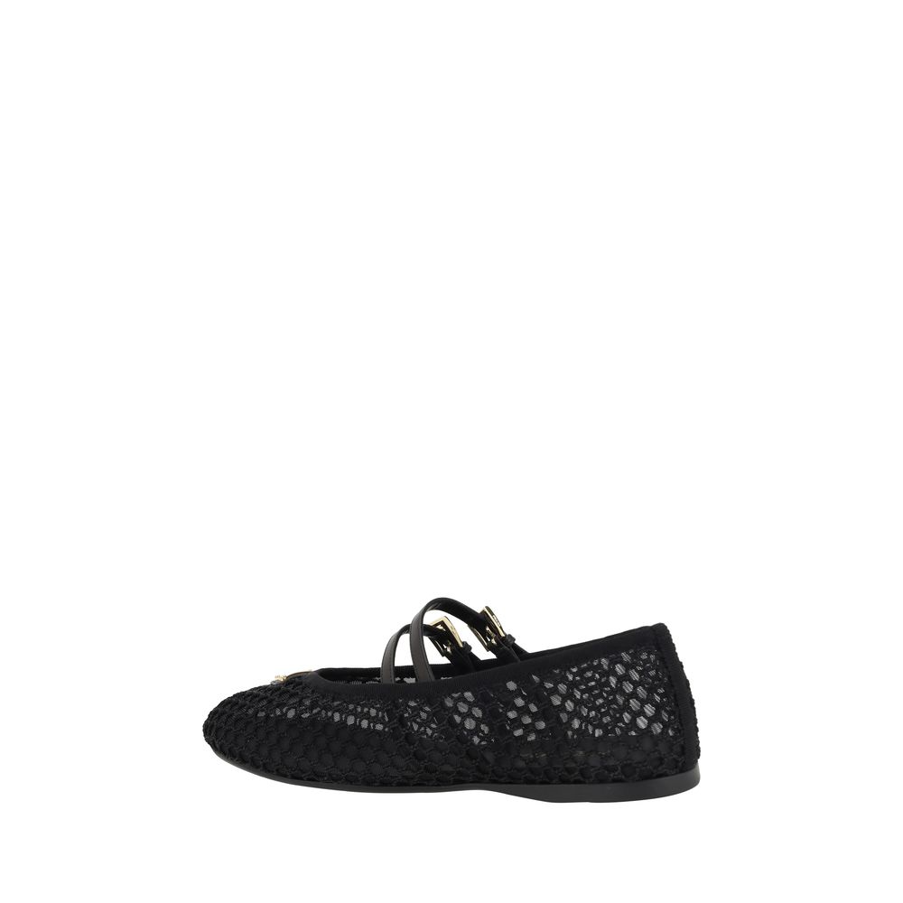 Prada Net Ballerinas