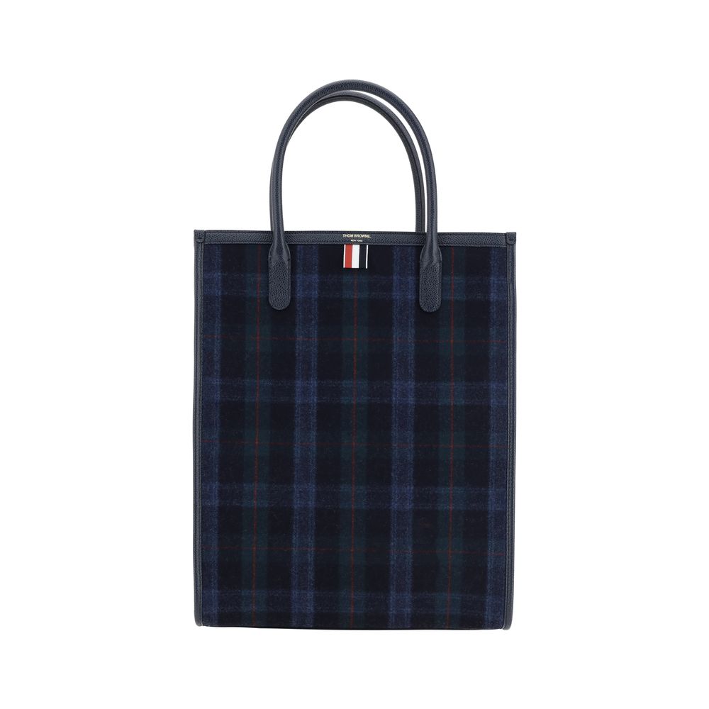 Thom Browne Tote Bag in flannel