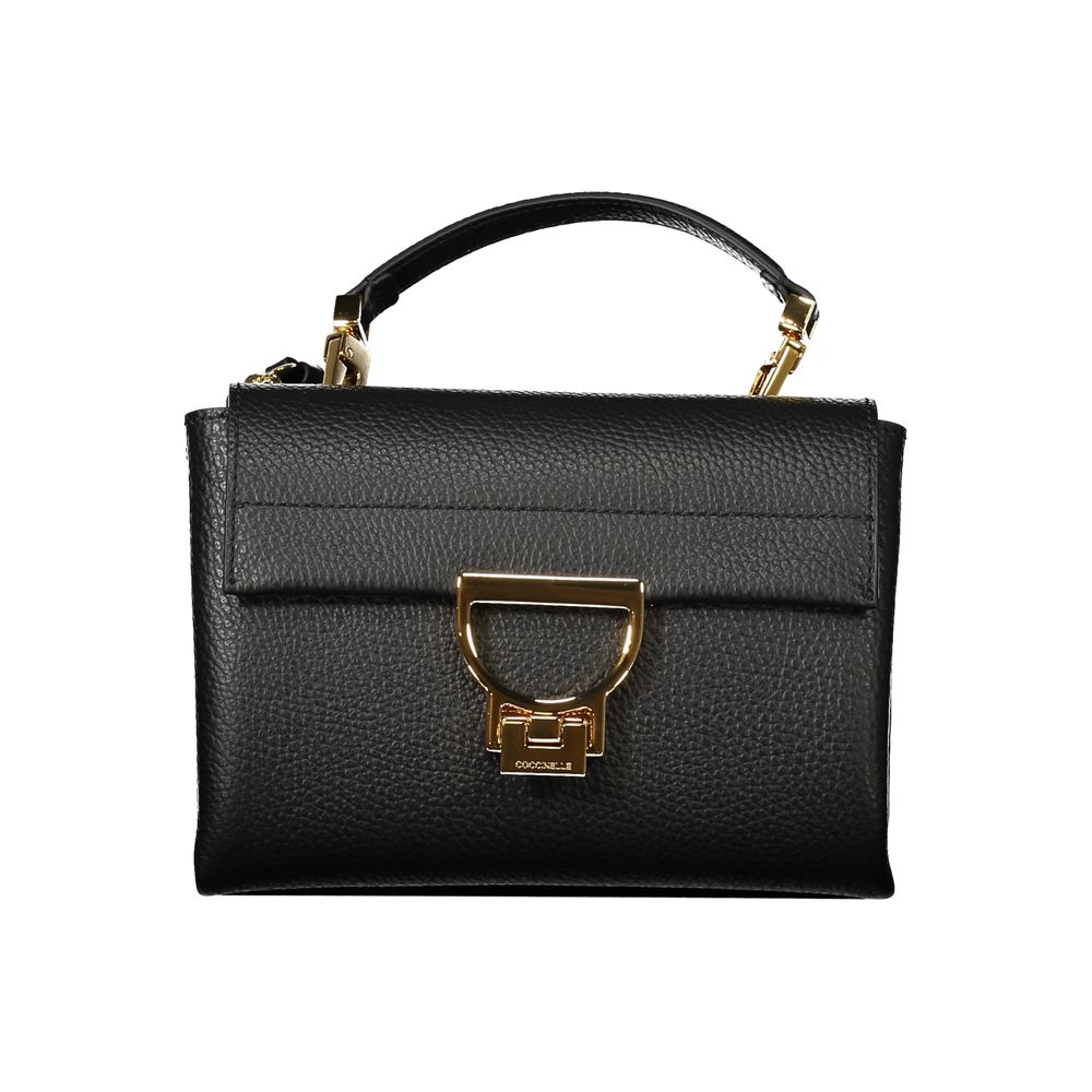 Coccinelle Black Leather Women Handbag