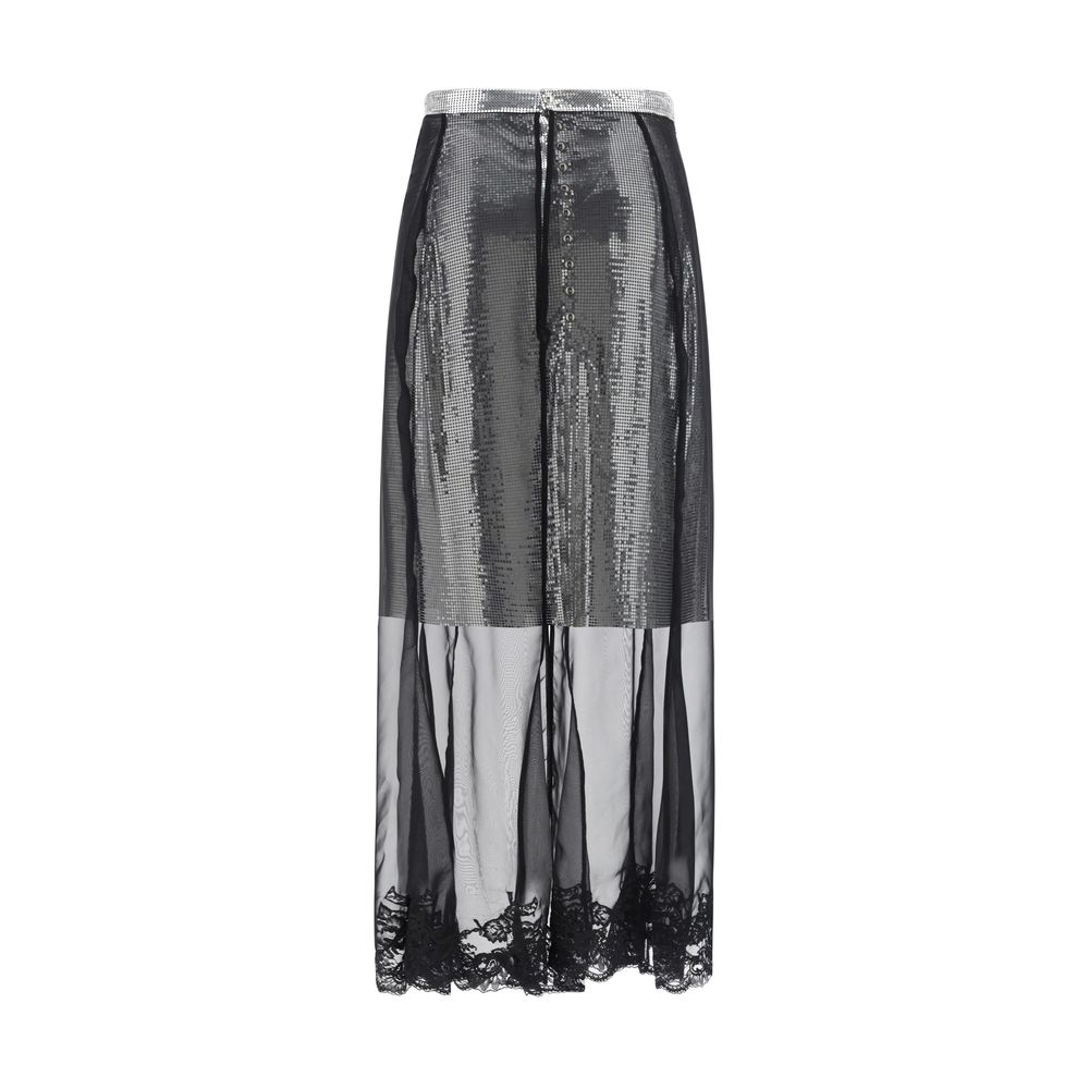 Rabanne Jupe Long Skirt