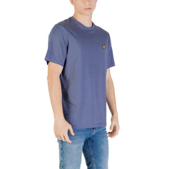 Lyle & Scott Blue Cotton T-Shirt