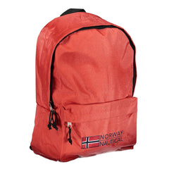 Norway 1963 Red Polyester Men Backpack